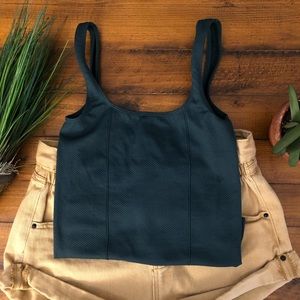 Aim’n Pine Green Seamless Singlet (tank)